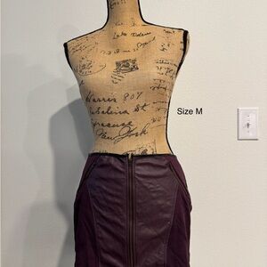 PacSun Plum Pencil Skirt